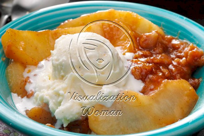 Butterscotch Apple Crisp