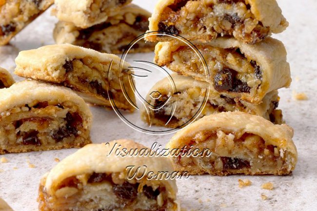 Apricot Raisin Rugelach