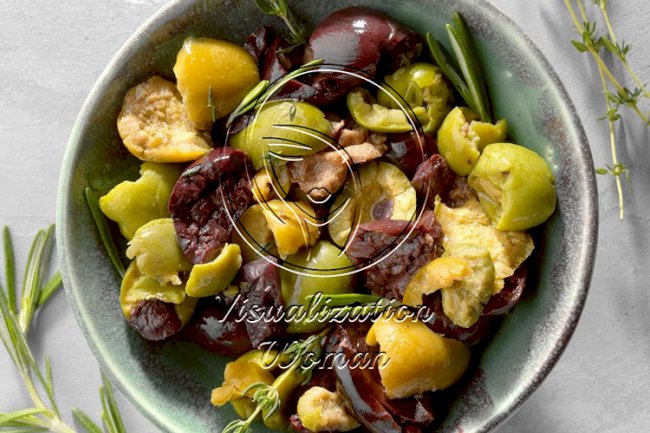 Smashed Olives
