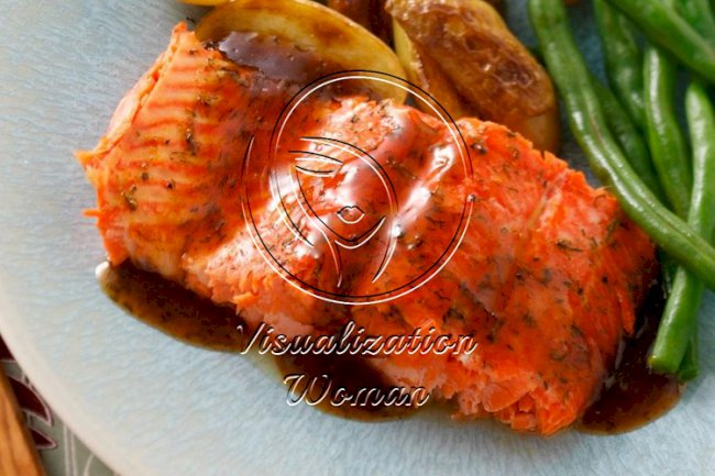 Glazed Salmon Fillet