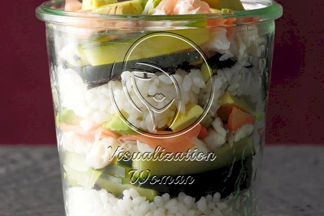 California Roll in a Jar