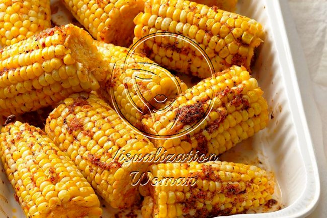 Baked Chili-Lime Corn