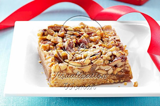 Cashew-Pecan Pie Bars