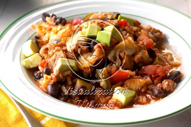 Mexican Turkey Skillet