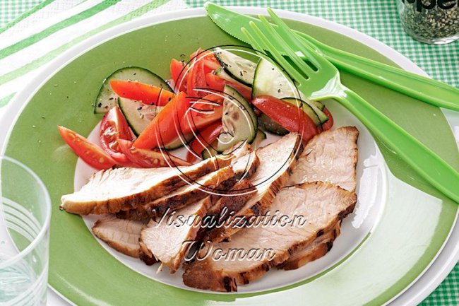 Grilled Turkey Tenderloin