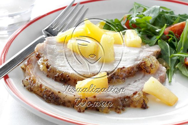 Pineapple-Glazed Pork Roast