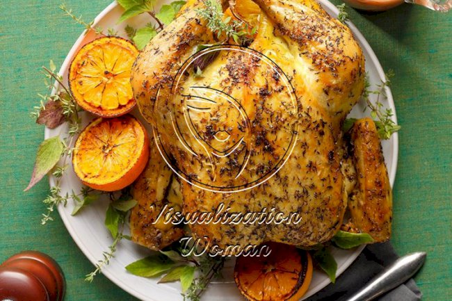Savory Roasted Chicken