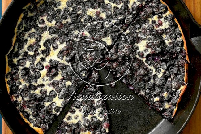 Very Blueberry Clafouti