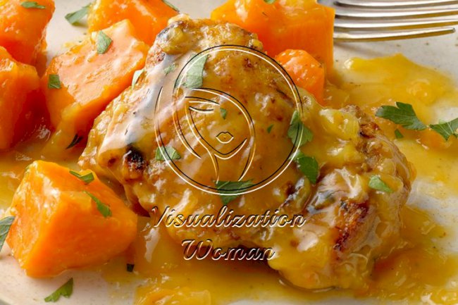 Curried Chicken and Sweet Potatoes