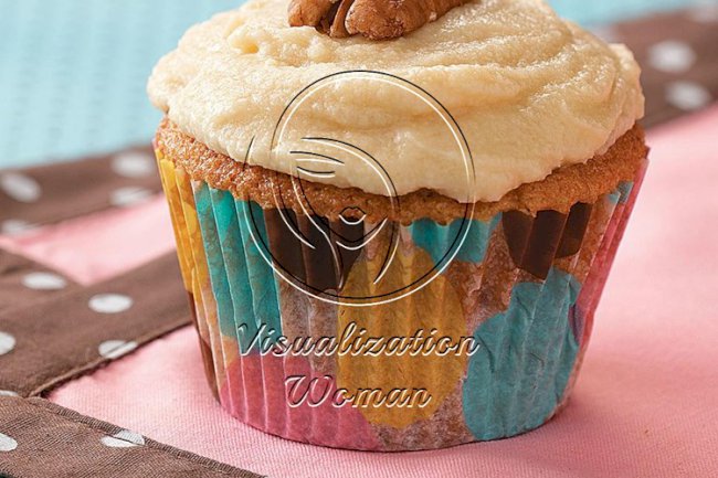 Gingered Maple Cupcakes