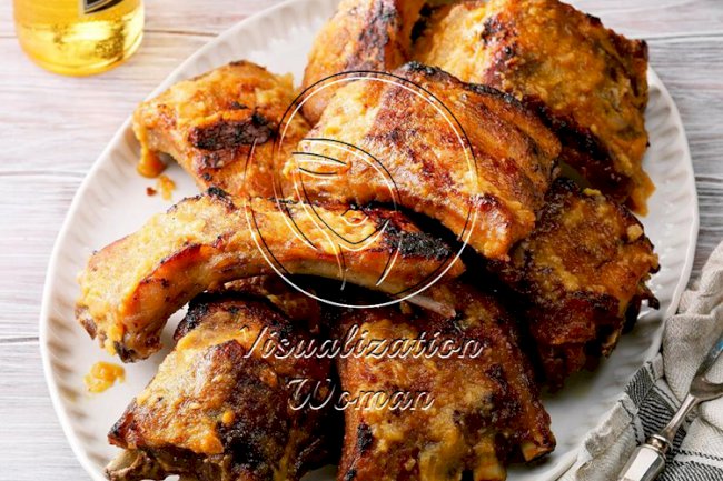 Peachy Pork Ribs