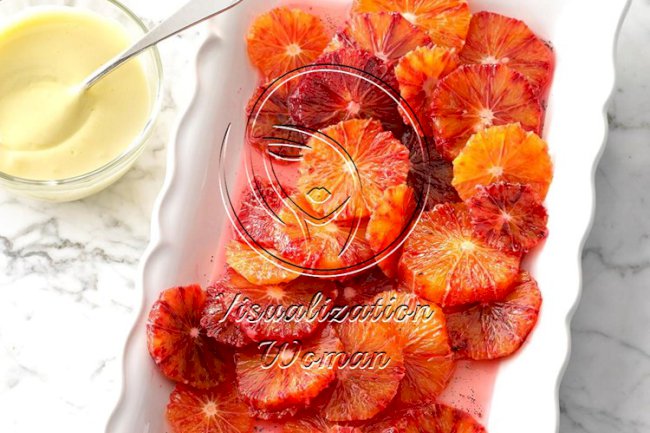 Winter Fruit with Prosecco Sabayon