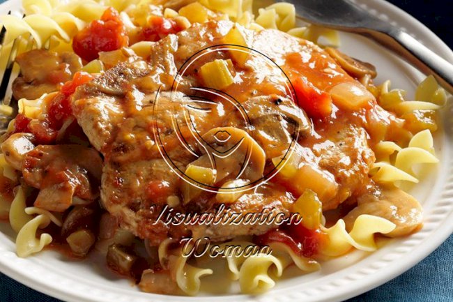 Pork Chop Cacciatore