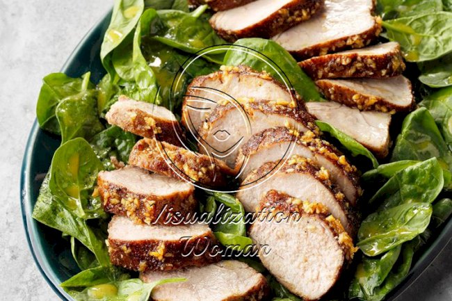 Spicy Pork Tenderloin Salad