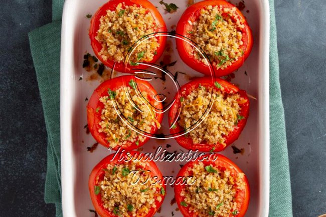 Stuffed Baked Tomatoes