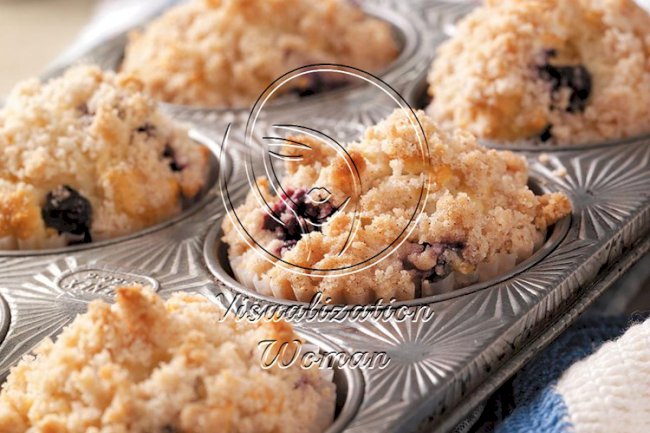 Blueberry Streusel Muffins