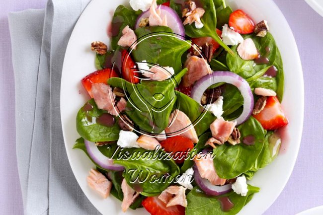 Fresh ‘n’ Fruity Salmon Salad