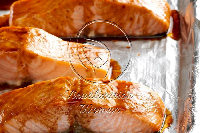 Hoisin & Honey Glazed Salmon