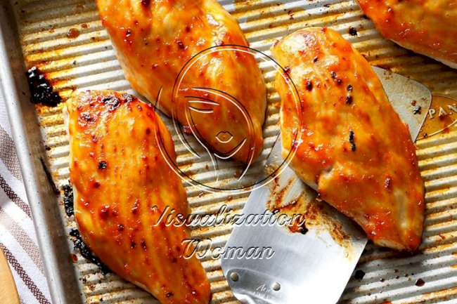 Spicy Apricot-Glazed Chicken