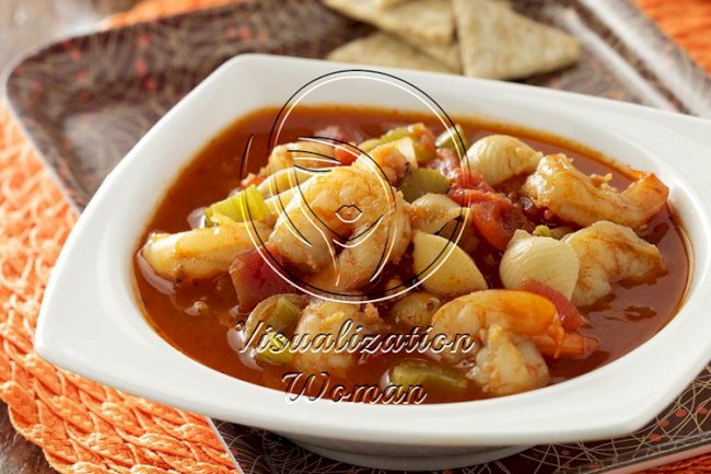 Spicy Seafood Bisque