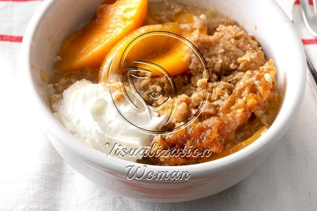 Multi-Cooker Tropical Peach Crumble