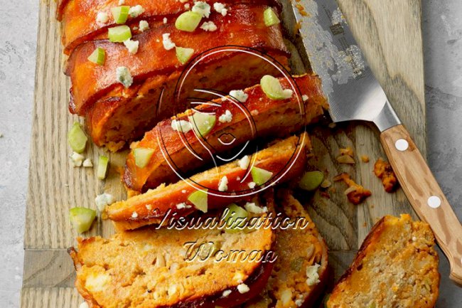 Buffalo Chicken Meat Loaf