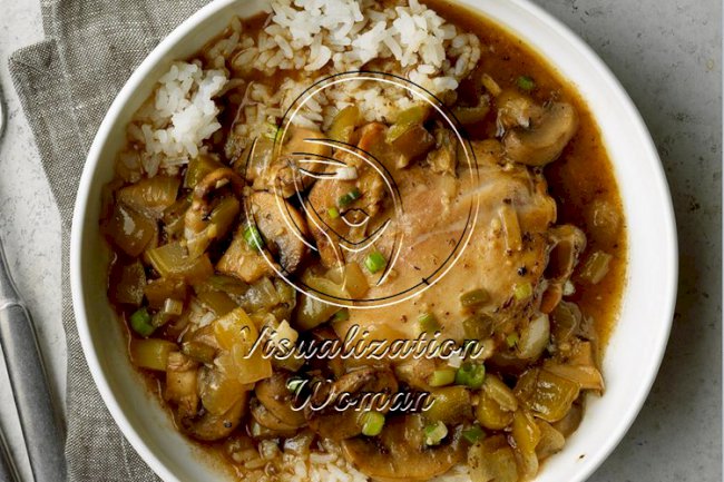 New Orleans-Style Stewed Chicken