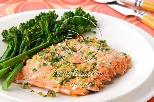 Herbed Salmon Fillet