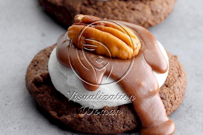 Chocolate Marshmallow Cookies