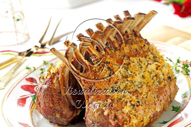 Herb-Crusted Rack of Lamb