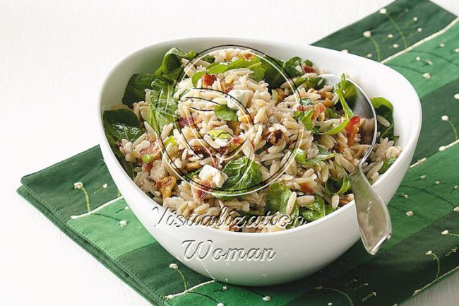 Blue Cheese Orzo Salad