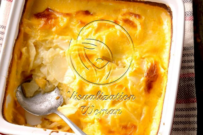 Cheddar Scalloped Potatoes