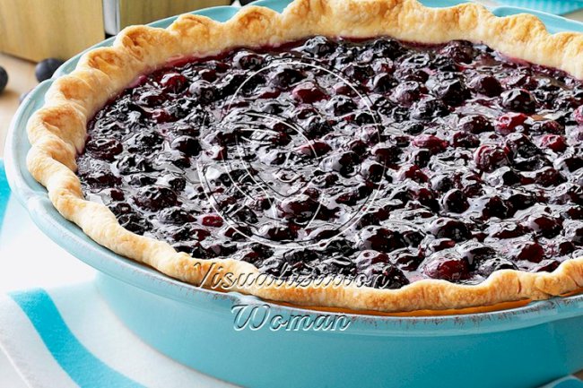 Contest-Winning Fresh Blueberry Pie