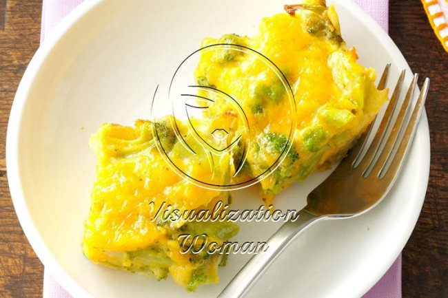 Broccoli Cheddar Squares