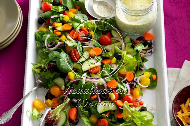Rainbow Veggie Salad