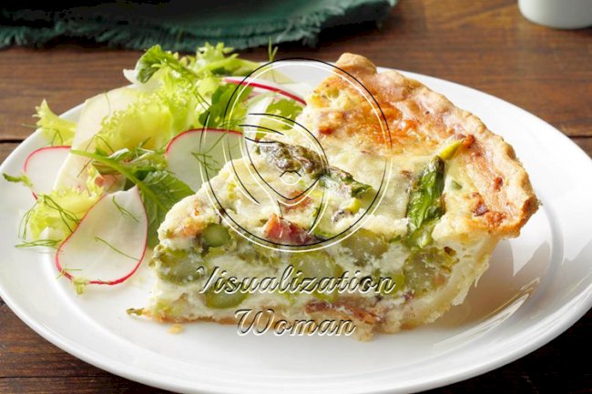 Asparagus Bacon Quiche
