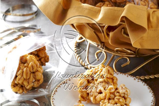 Puffed Wheat Balls