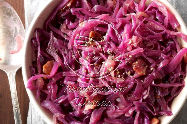 Red Cabbage With Bacon
