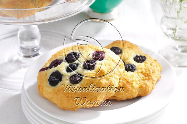 Buttermilk Blueberry Scookies