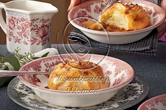 Cinnamon-Pecan Apple Dumplings