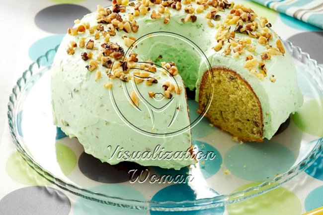 Pistachio Pudding Cake