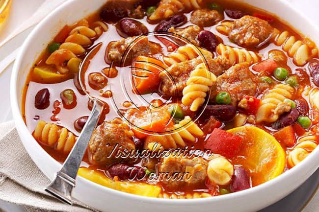 Sausage Pasta Stew