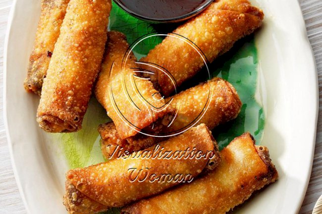 Hawaiian Egg Rolls