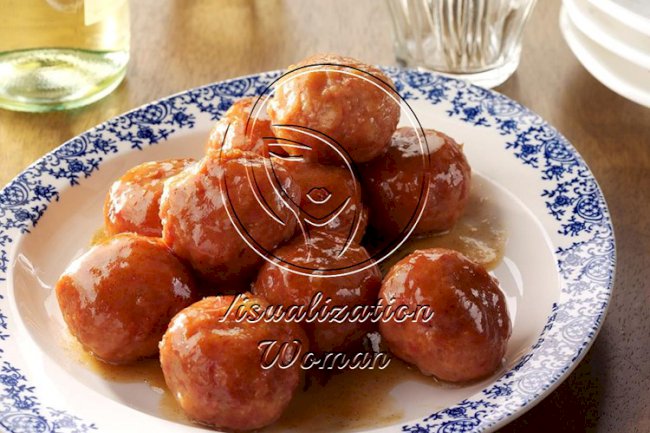 Apricot Ham Balls