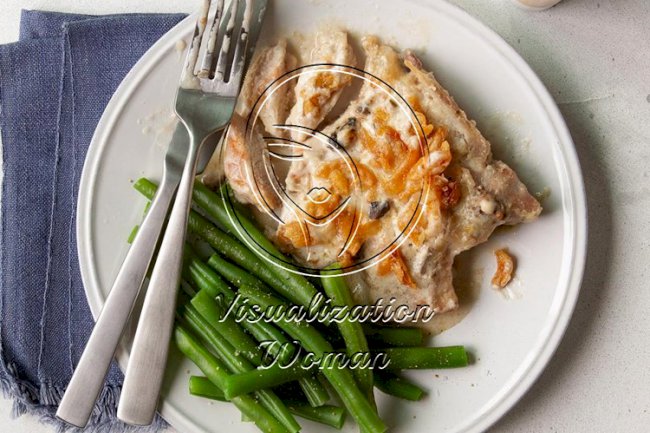 Baked Smothered Pork Chops