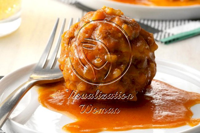 Pressure-Cooker Chipotle Porcupine Meatballs