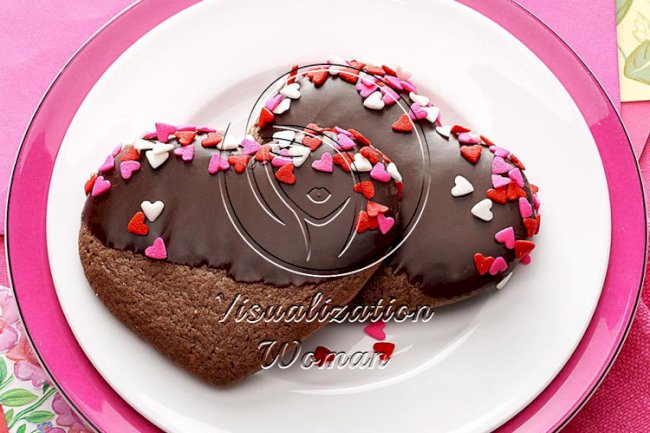 Chocolate-Mint Hearts