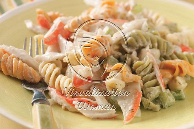 Pasta Crab Salad