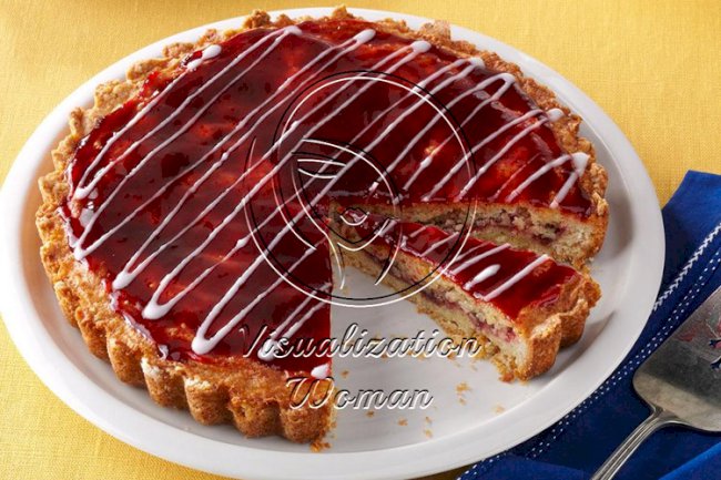 Raspberry Almond Tart