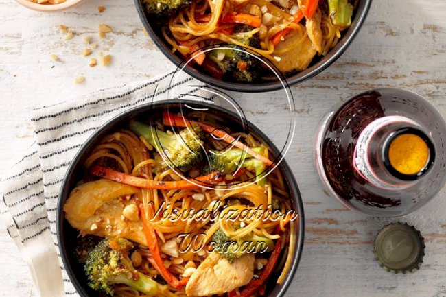 Stir Fry Chicken Lo-Mein